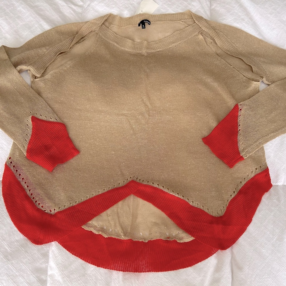 NWOT 100% Linen Women's Sweater